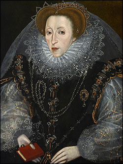 Queen Elizabeth I by Marcus Gheeraerts