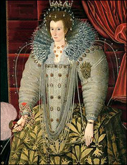 Queen Elizabeth, c.1592. Parham House.
