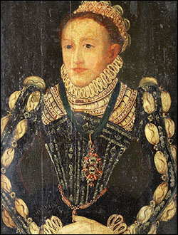 Queen Elizabeth, 1569. Follower of the Master of the Countess of Warwick. Sold at Bonhams, 24 Oct 2012