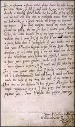 Elizabeth's letter to Edward, 1533.