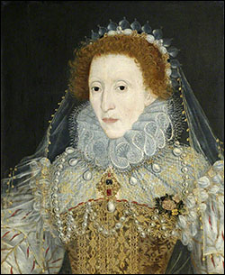 Queen Elizabeth, c. 1580.