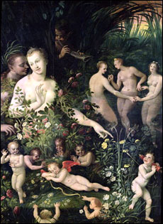 Master of the Fontainebleau School. Allegory of Love, c1580