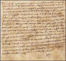 Henry VIII Letter to Anne Boleyn c1527.