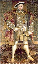 King Henry VIII, after Holbein's Whitehall mural. Belvoir Castle.