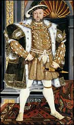 King Henry VIII, after Holbein's Whitehall mural. Petworth House, the Egremont Collection.