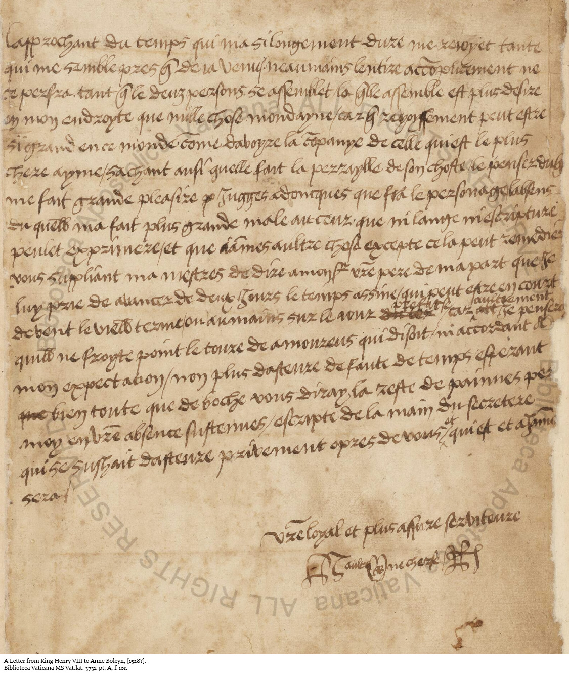 love-letter-of-king-henry-viii-to-anne-boleyn-1528