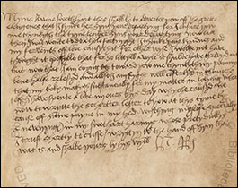 Henry VIII Letter to Anne Boleyn, 1528?