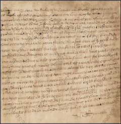 Henry VIII Letter to Anne Boleyn, 1528.