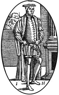 woodcut portrait of John Heywood