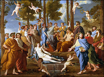 Nicolas Poussin. Parnassus. 1630s