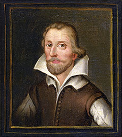 Portrait of Samuel Daniel from 'The Great Picture' at Abbot Hall