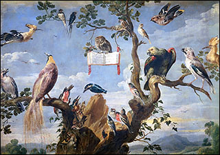 Frans Snyders, Concert of Birds, 17th century. The Prado.