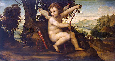 Il Sodoma. Cupid in a Landscape.