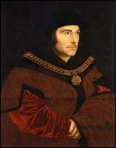 Sir Thomas More, 16th c. After Hans Holbein, the Younger. NPG.