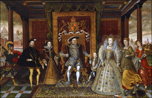 Allegory of the Tudor Succession, c. 1572.