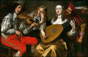 Theodore van Thulden, Gathering of Musicians. c1650.