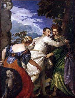 Paolo Veronese. Allegory of Virtue and Vice, c1580