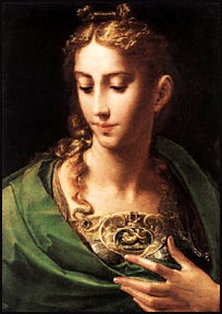 Parmigianino. Pallas Athene, 1539.