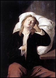 David Ryckaert, the Younger. Man Sleeping. c1649.