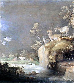 Roelandt Savry. Landscape with Animals, c1628. [det] Museum voor Schone Kunsten, Ghent, Belgium