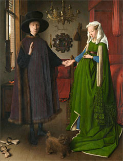 Jan van Eyck. The Arnolfini Marriage, 1434