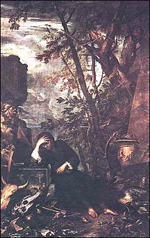 Salvator Rosa. Democritus in Meditation. c.1650.
