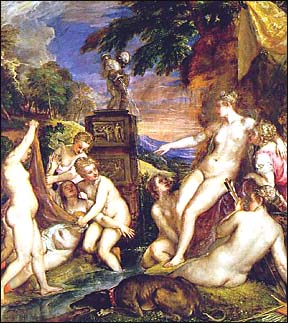 Titian. Diana and Callisto. 1559. [det.]