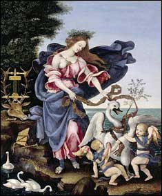 Filippino Lippi. Erato, or Allegory of Music