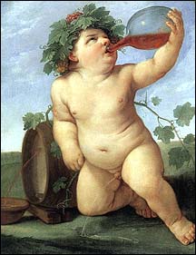 Guido Reni. Drinking Bacchus. c.1623.