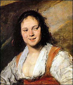 Frans Hals. The Gypsy Girl, 1628-30.