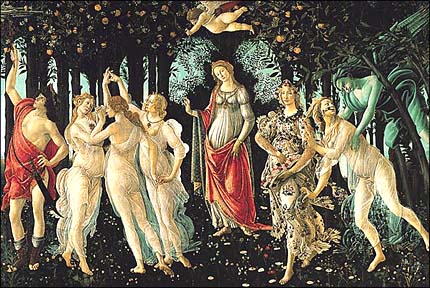 Botticelli. Primavera. 1477-80.