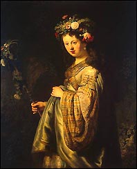 Rembrandt. Flora. 1634.