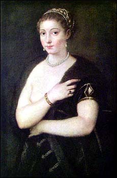 Titian. Girl with a Fur Wrap.