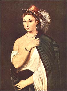 Titian. Portrait of a Young Woman.