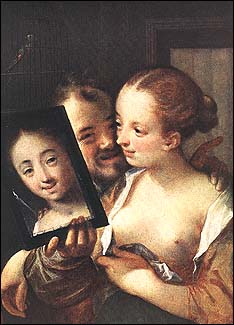 Hans von Aachen. Joking Couple.