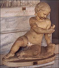 statue of a girl