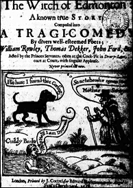 Title-page of Witch of Edmonton
