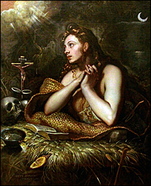 Tintoretto. Magdalen, 1598.